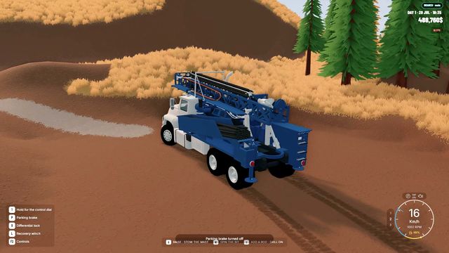 Groundwork Simulator money and progression screenshot